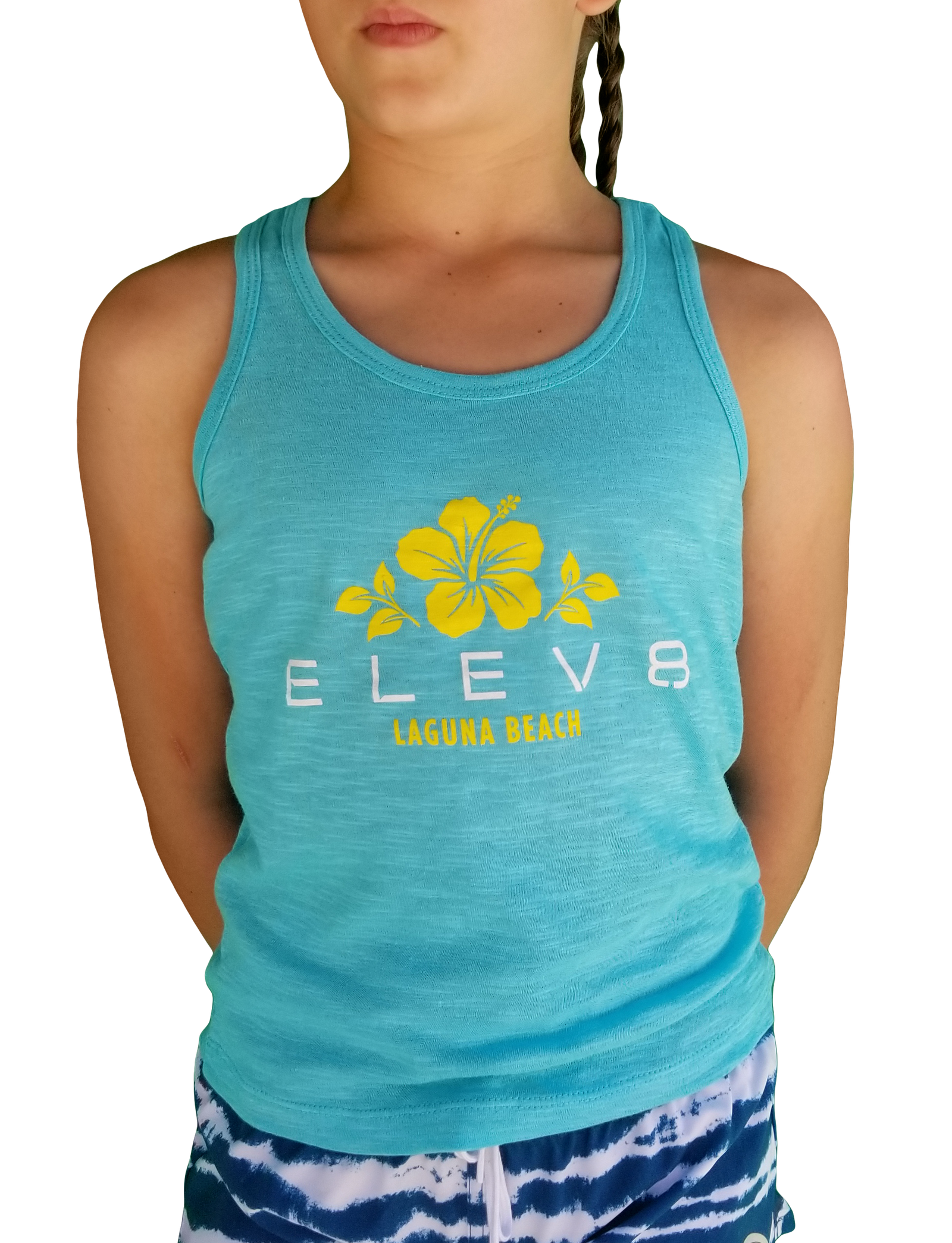 Hibiscus Tank'd - Kid's