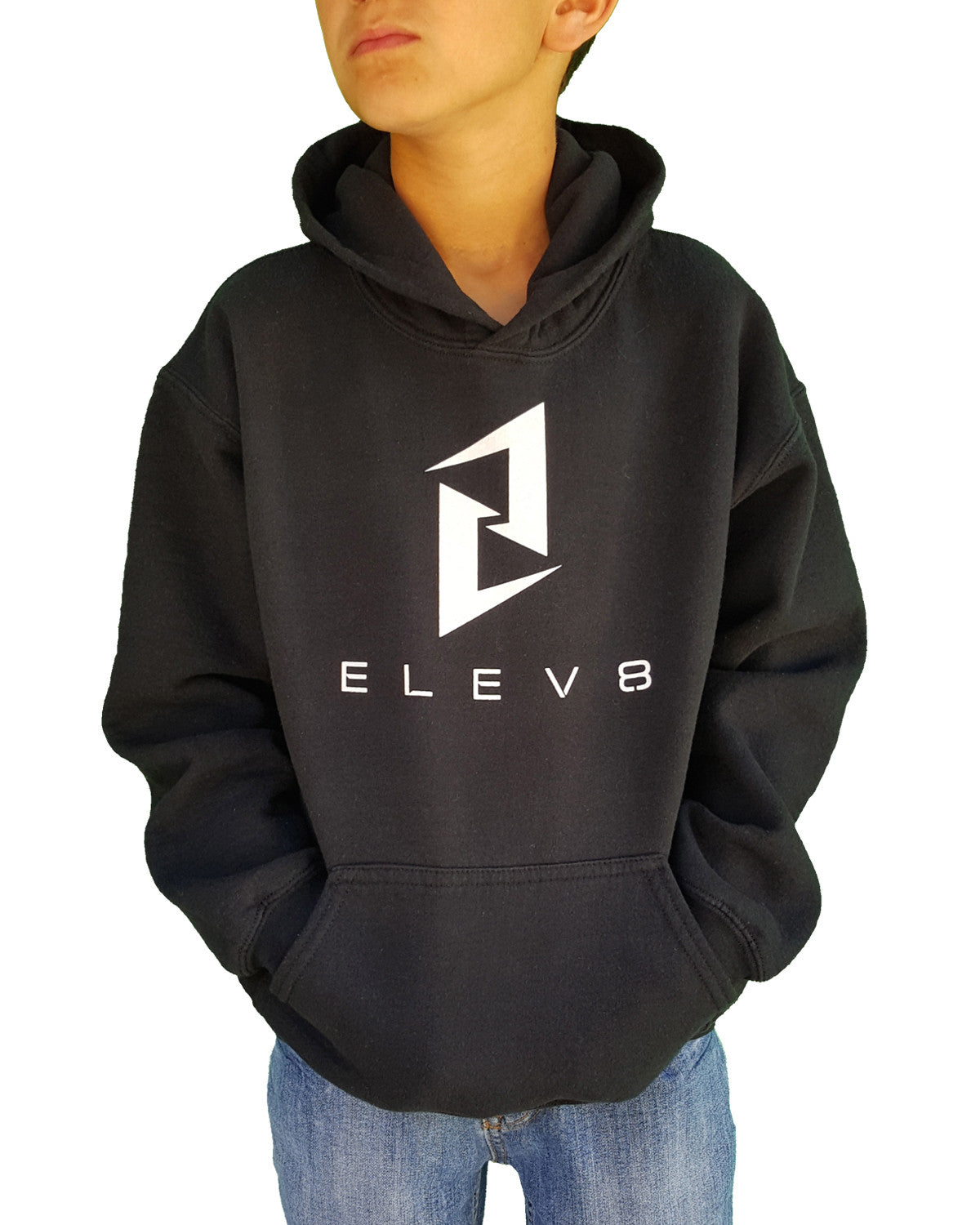 Vertical Logo - Kid's Hoodie